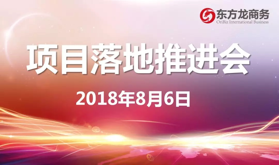 【項(xiàng)目推進(jìn)】東方龍商務(wù)舉行項(xiàng)目落地推進(jìn)會(huì)，協(xié)調(diào)項(xiàng)目后續(xù)考察，制定重點(diǎn)項(xiàng)目落地方案
