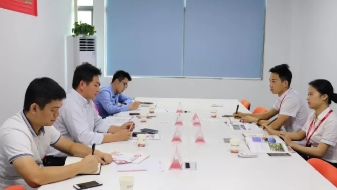 廣東珠海市商務局來訪東方龍商務深圳分公司，洽談委托招商引資合作