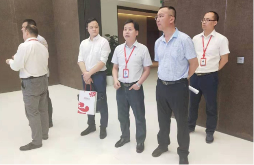 陪同政府園區赴上市公司環保處理投資選址項目方對接考察，項目市場潛力較大