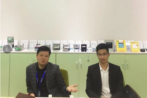 陪同政府園區對接考察智能打印機投資選址項目，全面交流項目合作意向